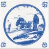 Landscape Dutch Delft Tiles